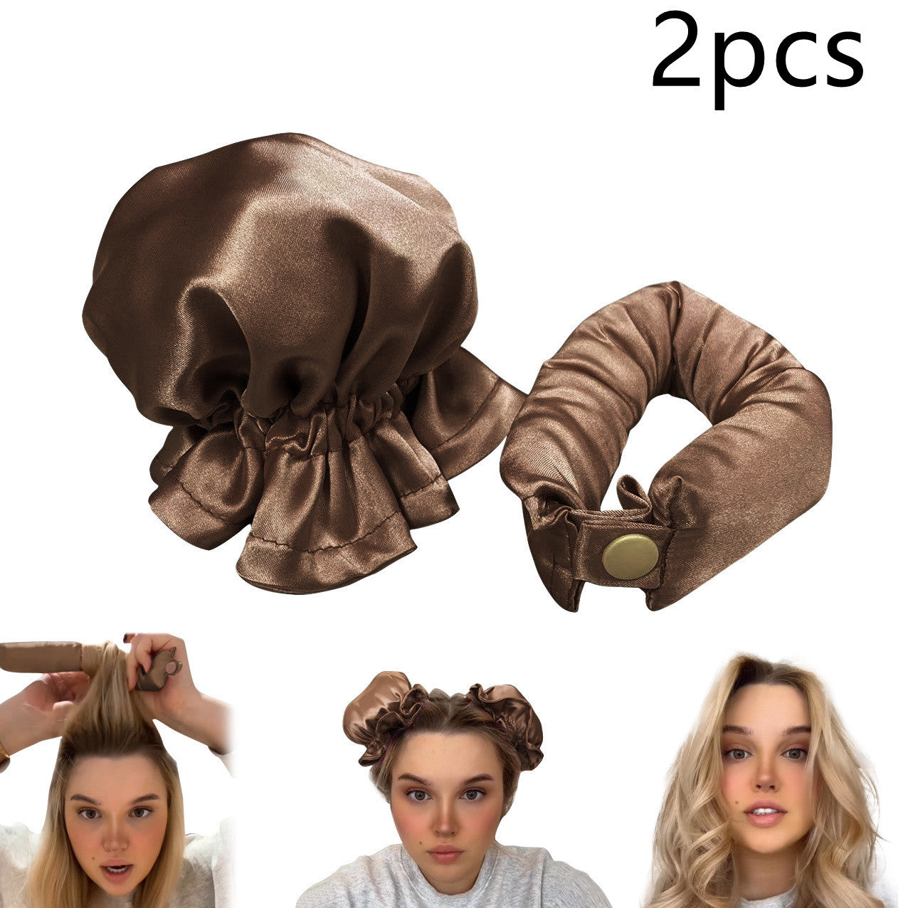 New Heatless Curl Stick With Cloth Cover Cute Ball Head Hair Curler Headband Hair Rollers Wave Form Curling Rod Hair Style Tools Gadgets New Heatless Curl Stick With Cloth Cover Cute Ball Head Hair Curler Headband Hair Rollers Wave Form Curling Rod Hair Style Tools Gadgets